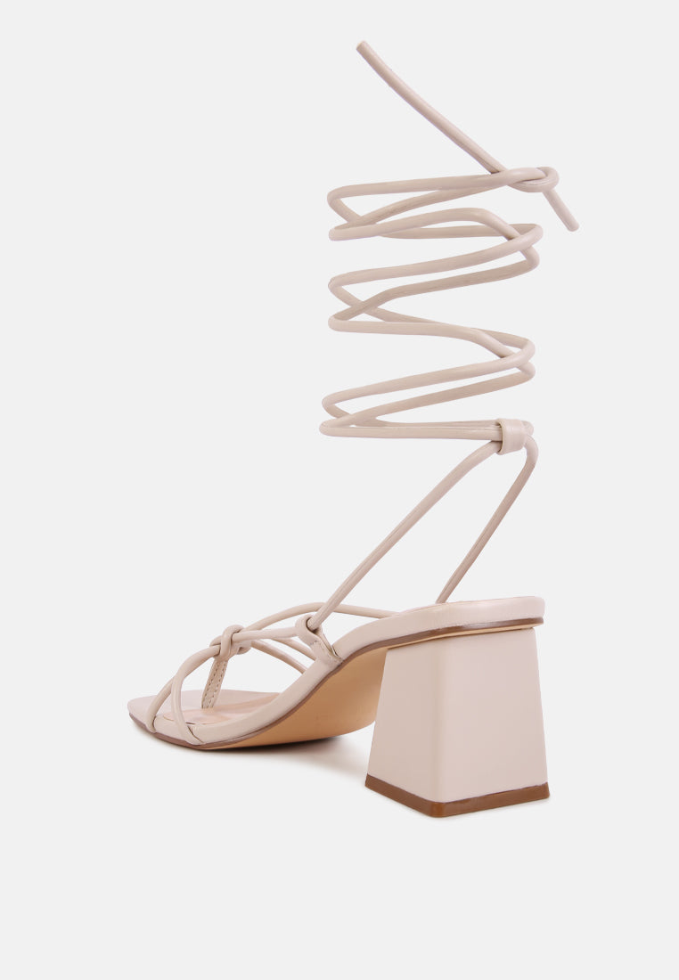 spruce tie up block heel sandals#color_beige