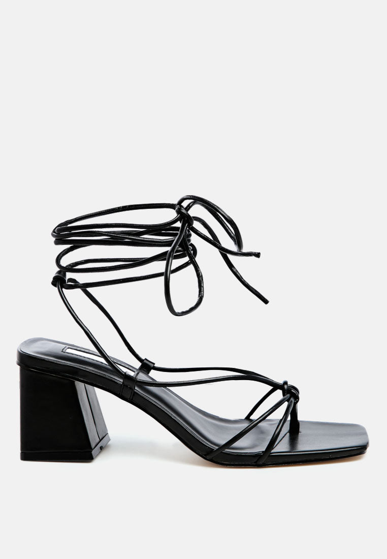 spruce tie up block heel sandals#color_black