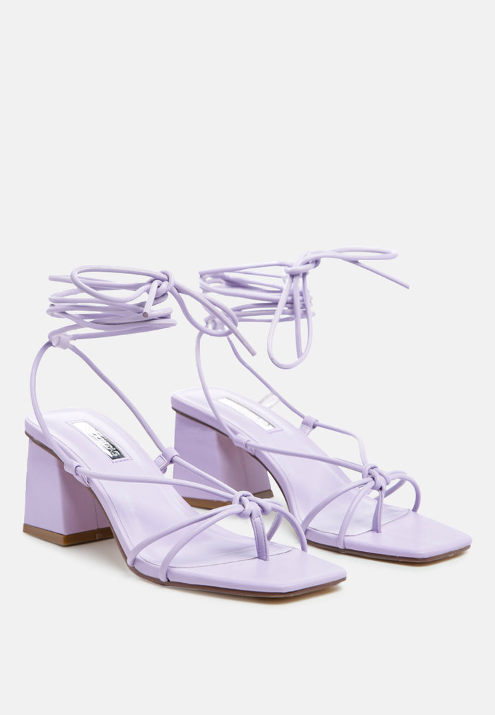 spruce tie up block heel sandals#color_purple