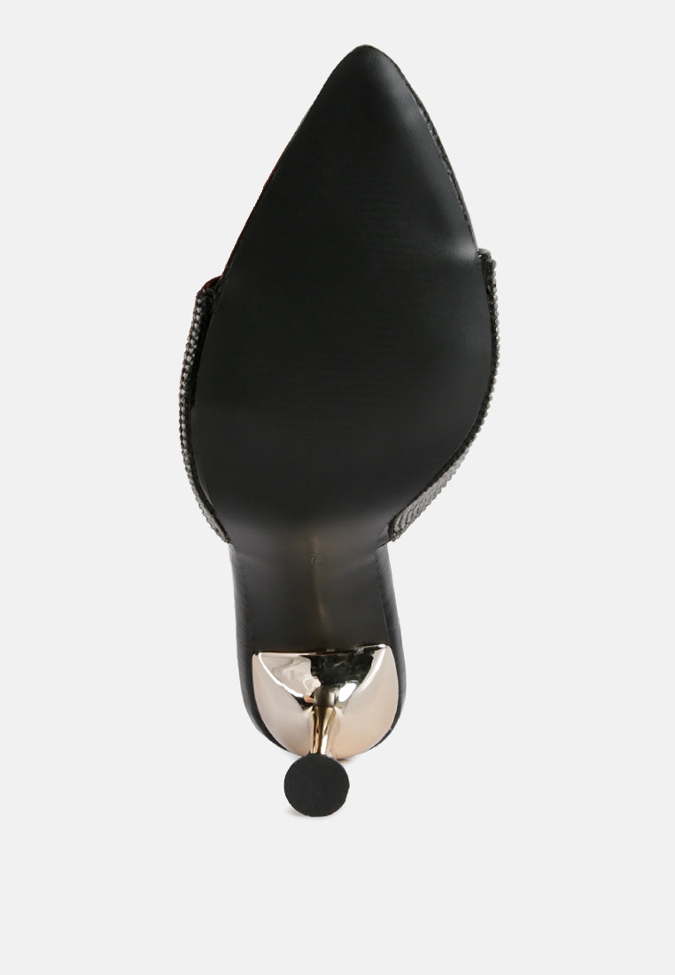 women diamante ballroom stiletto sandals#color_black