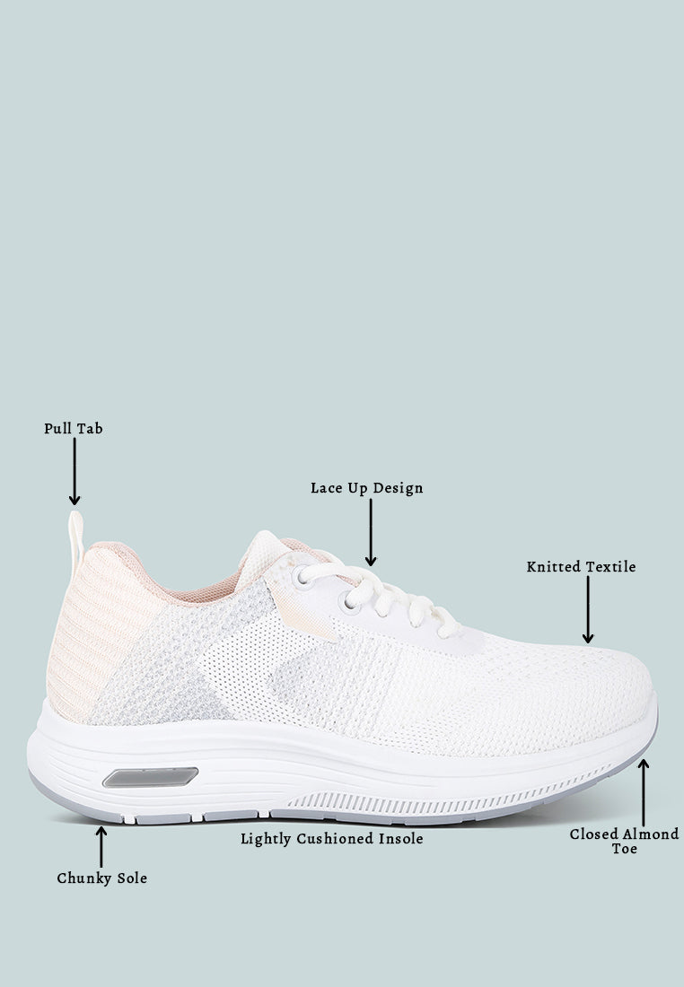 women synthia contrasting chunky sneakers#color_white