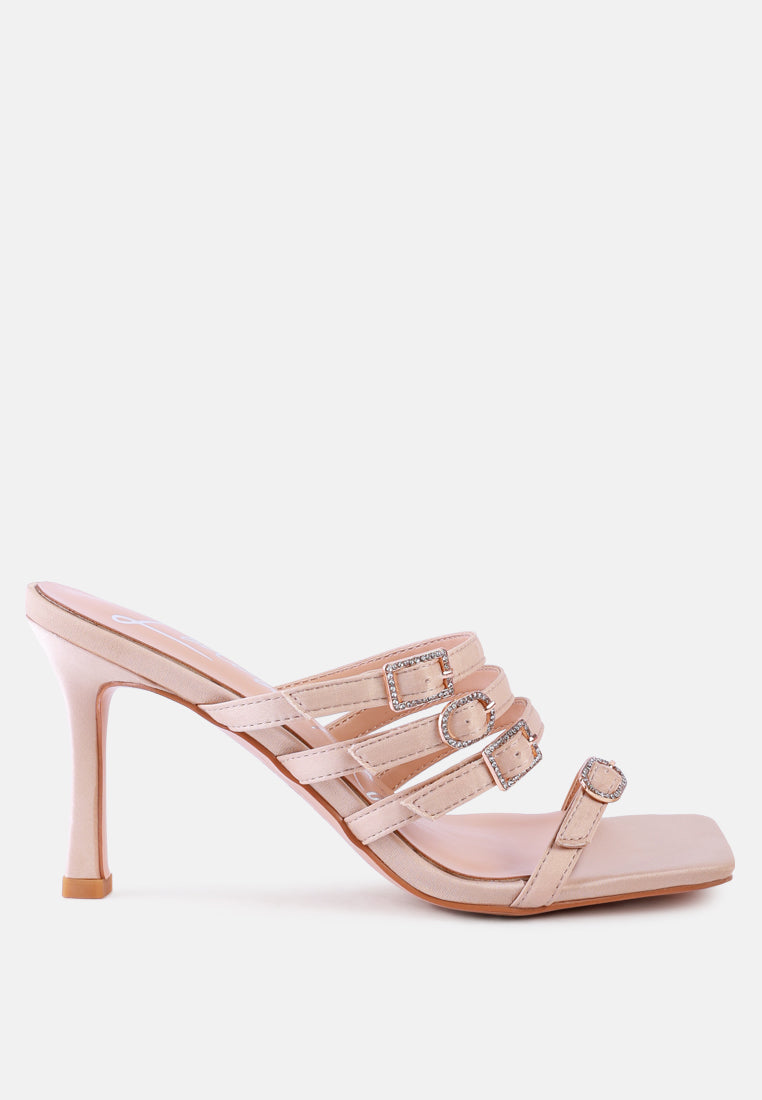 women times up high heeled strappy sandals#color_beige