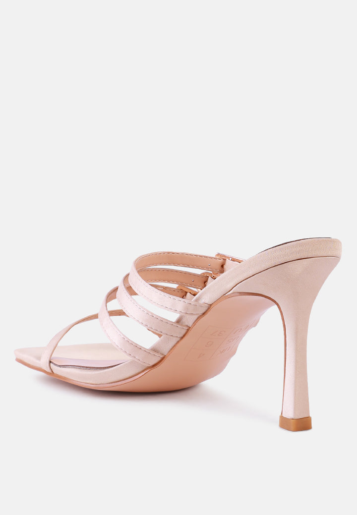 women times up high heeled strappy sandals#color_beige