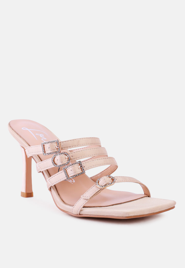 women times up high heeled strappy sandals#color_beige