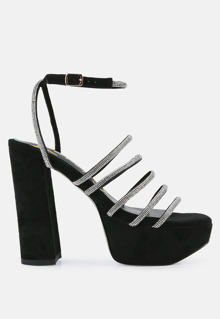 tricks high block heeled sandals#color_black