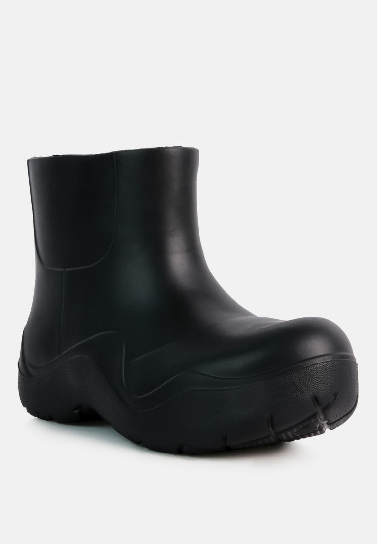 Women Gummy Chelsea Rainboots