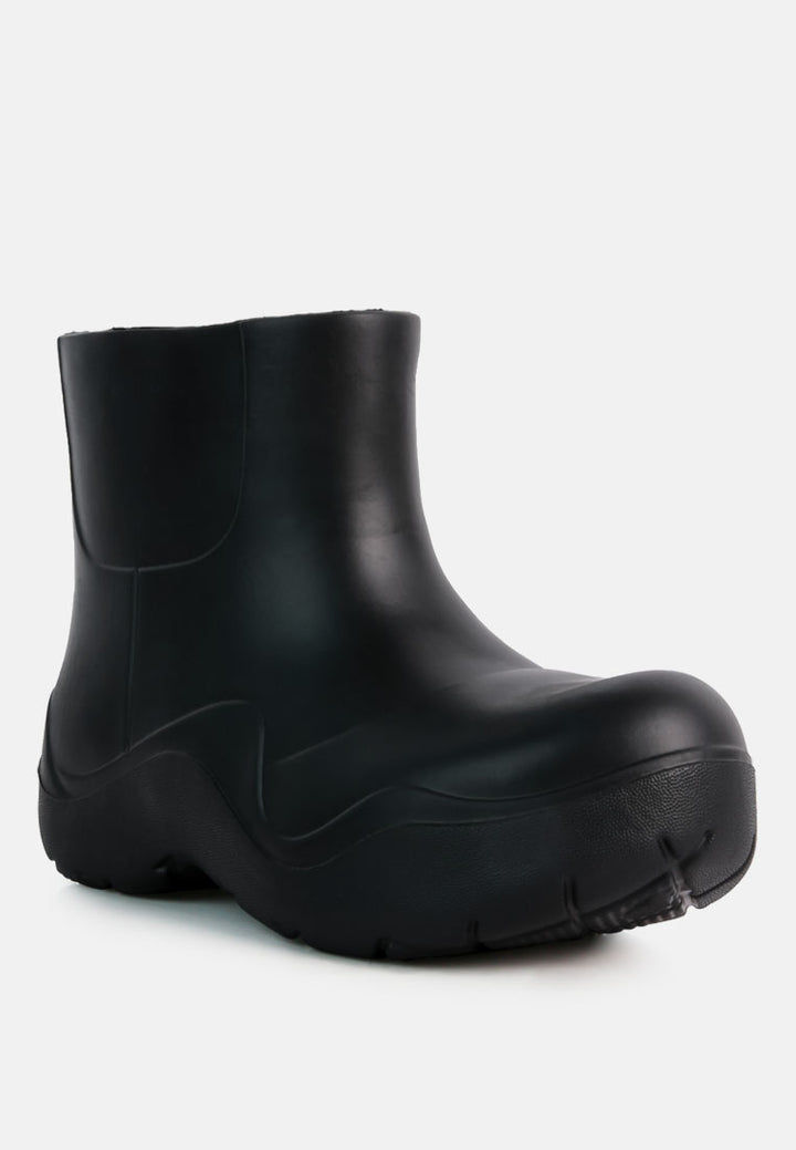 Women Gummy Chelsea Rainboots