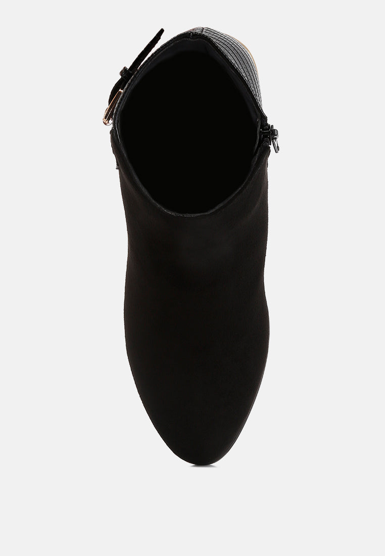 Women Ulani Belt Detail Ankle Length Boots