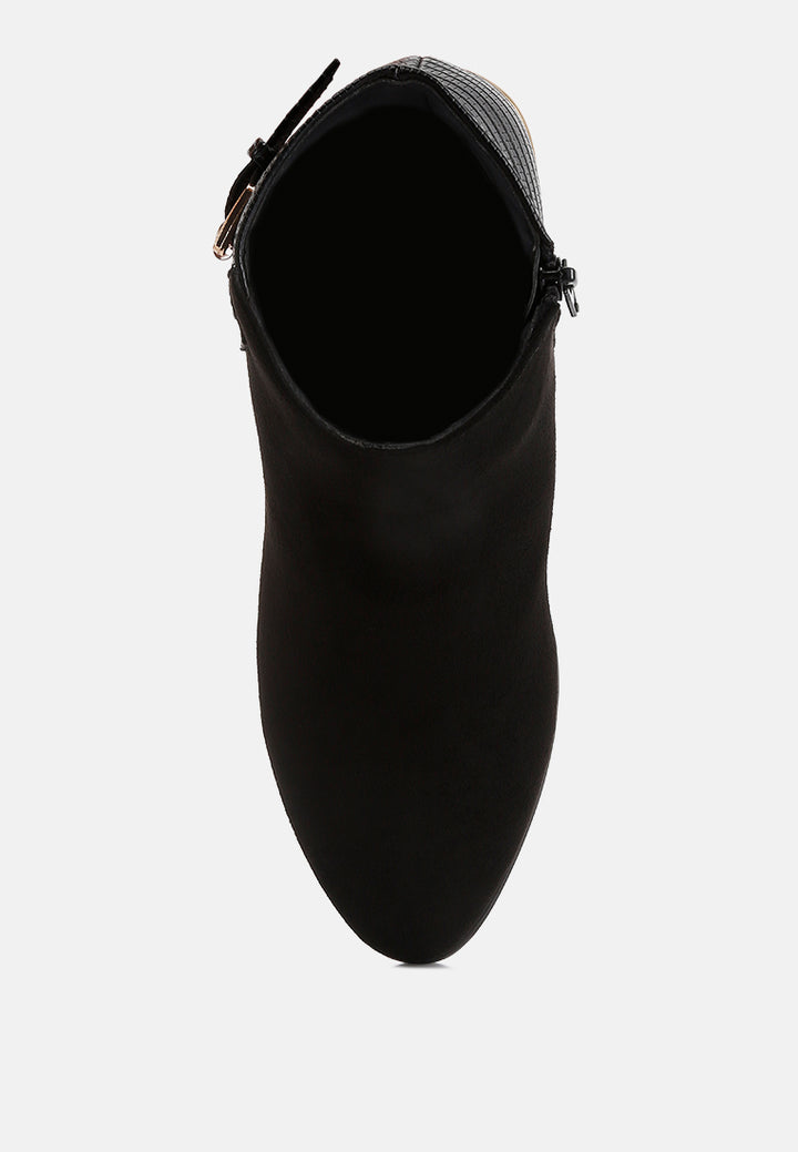 Women Ulani Belt Detail Ankle Length Boots