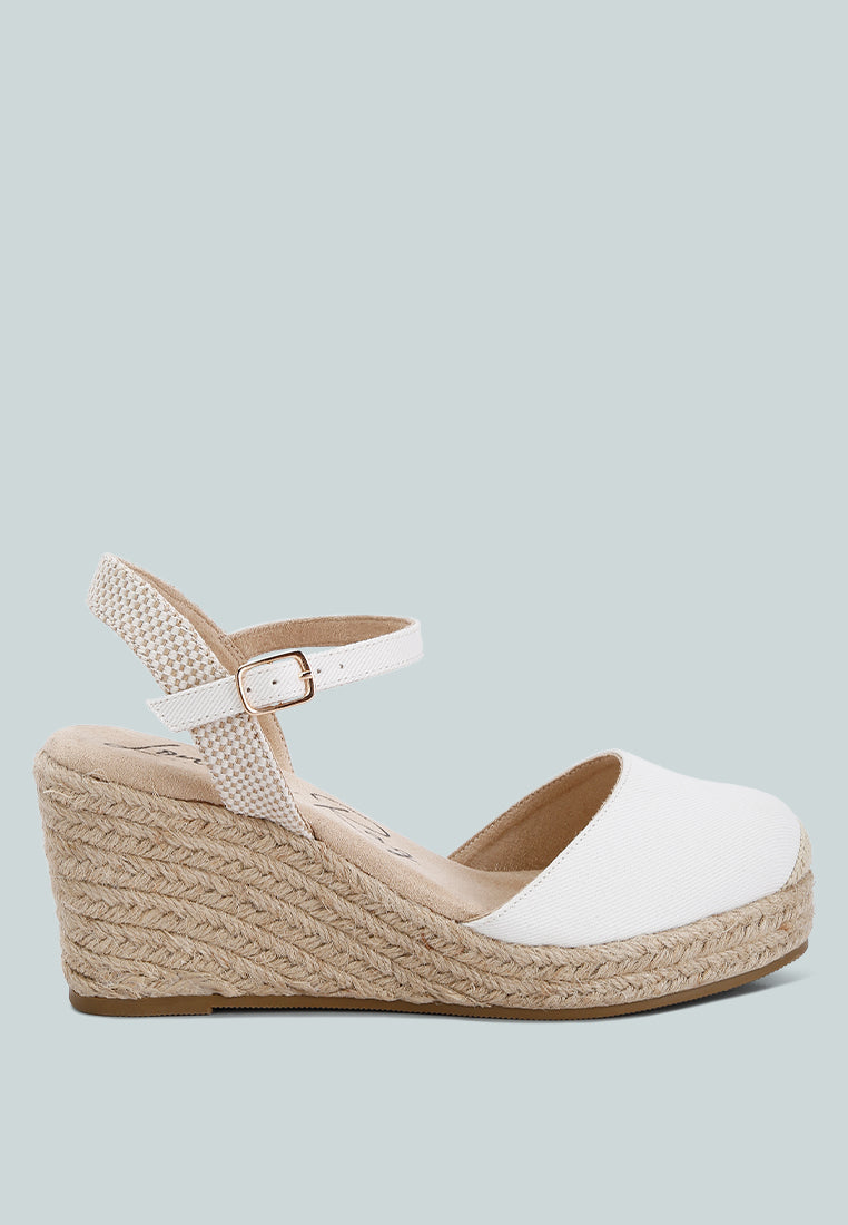 wedge espadrille sandals#color_white