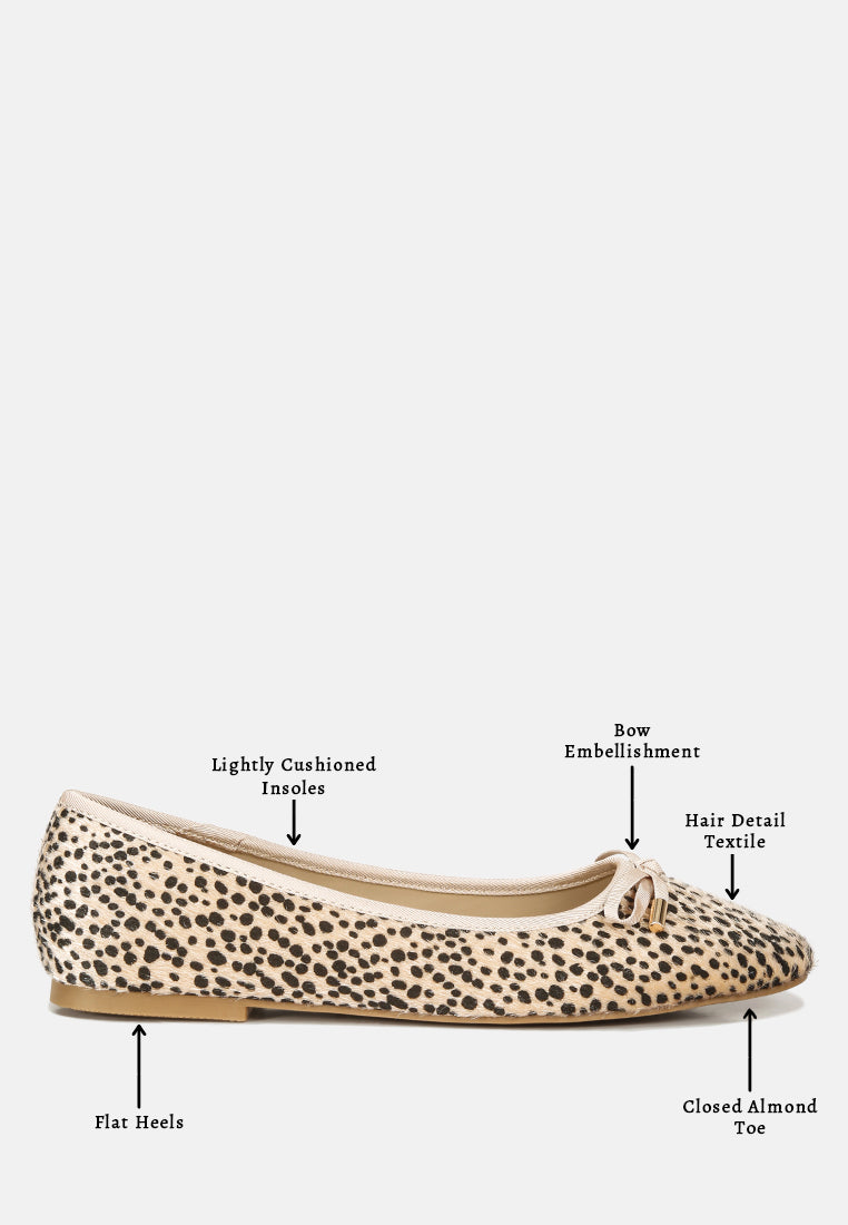 women ziggy flat bow ballerina#color_leopard