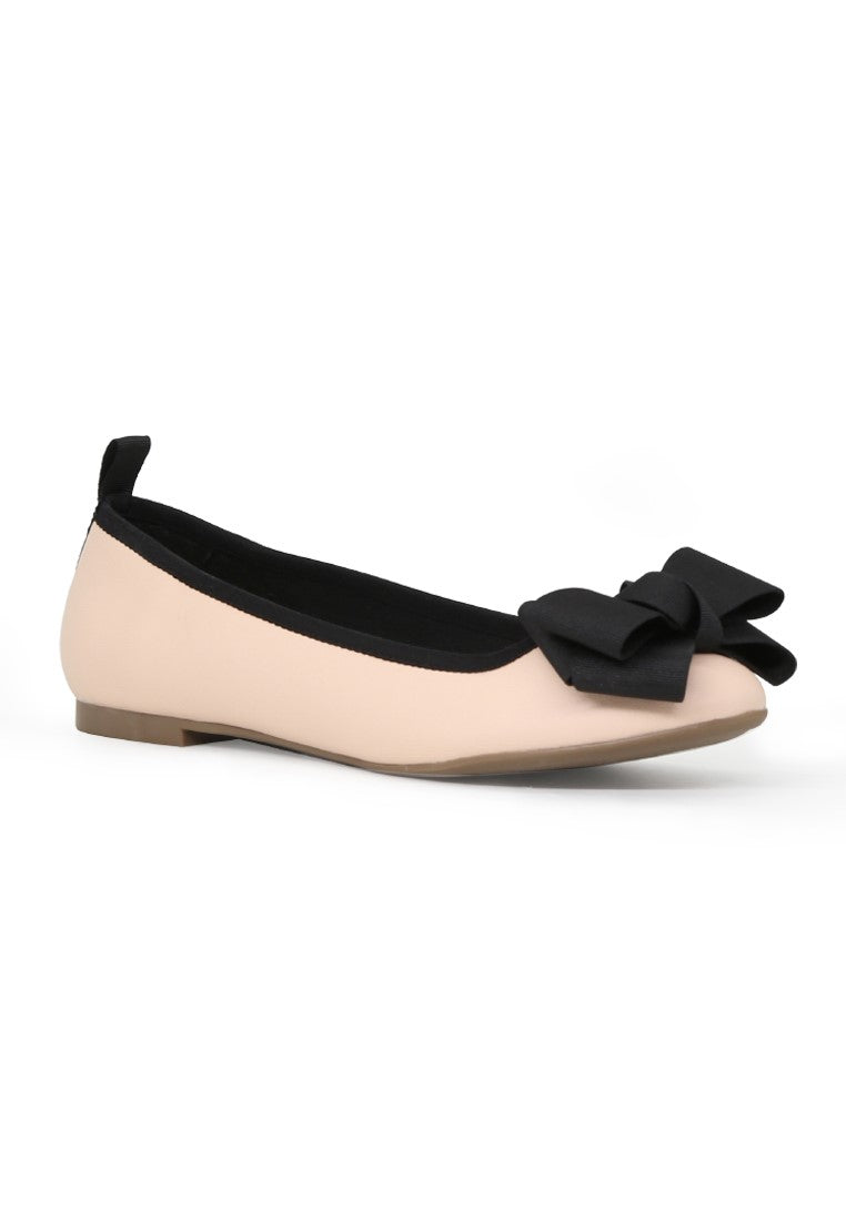 Nude Flat Ballerina