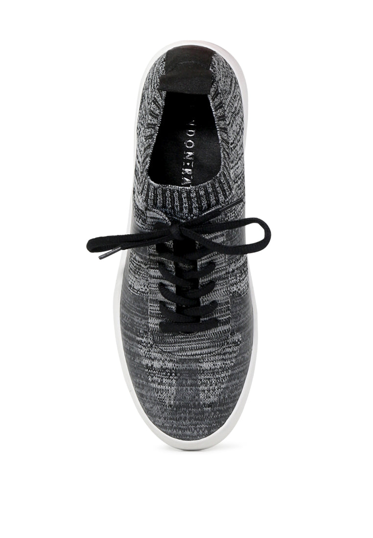 Black Selena Sport Shoes - Black