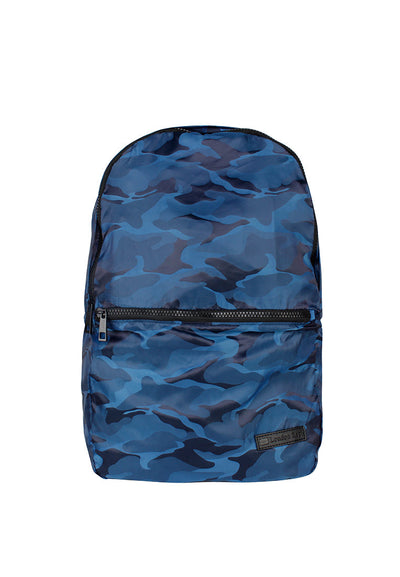 Navy Camo Military Print Backpack