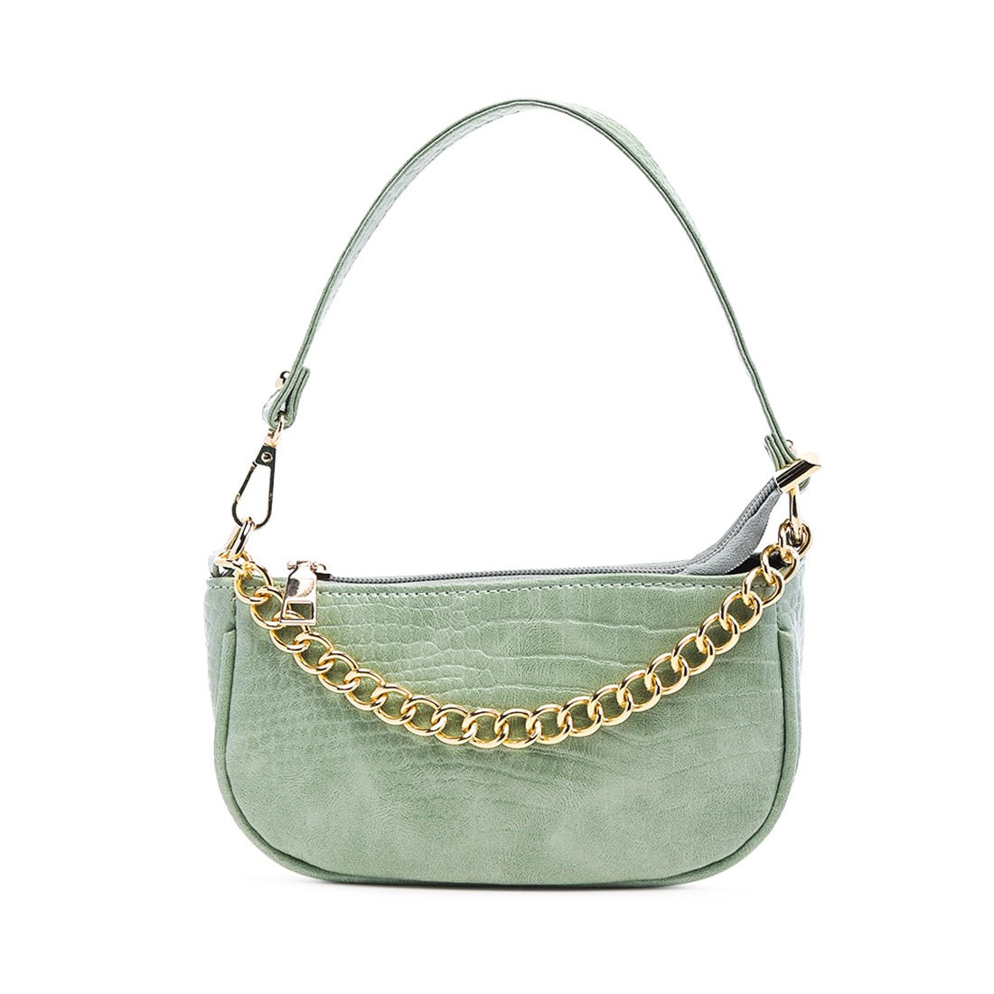 Sling Bag in Mint Green - One Size