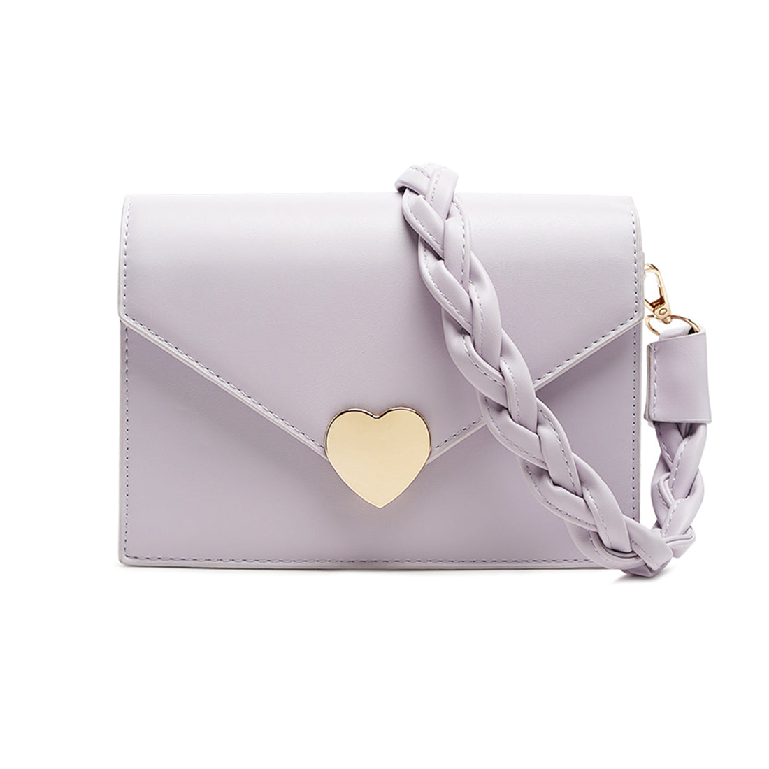 Purple Envelope Sling Bag - One Size