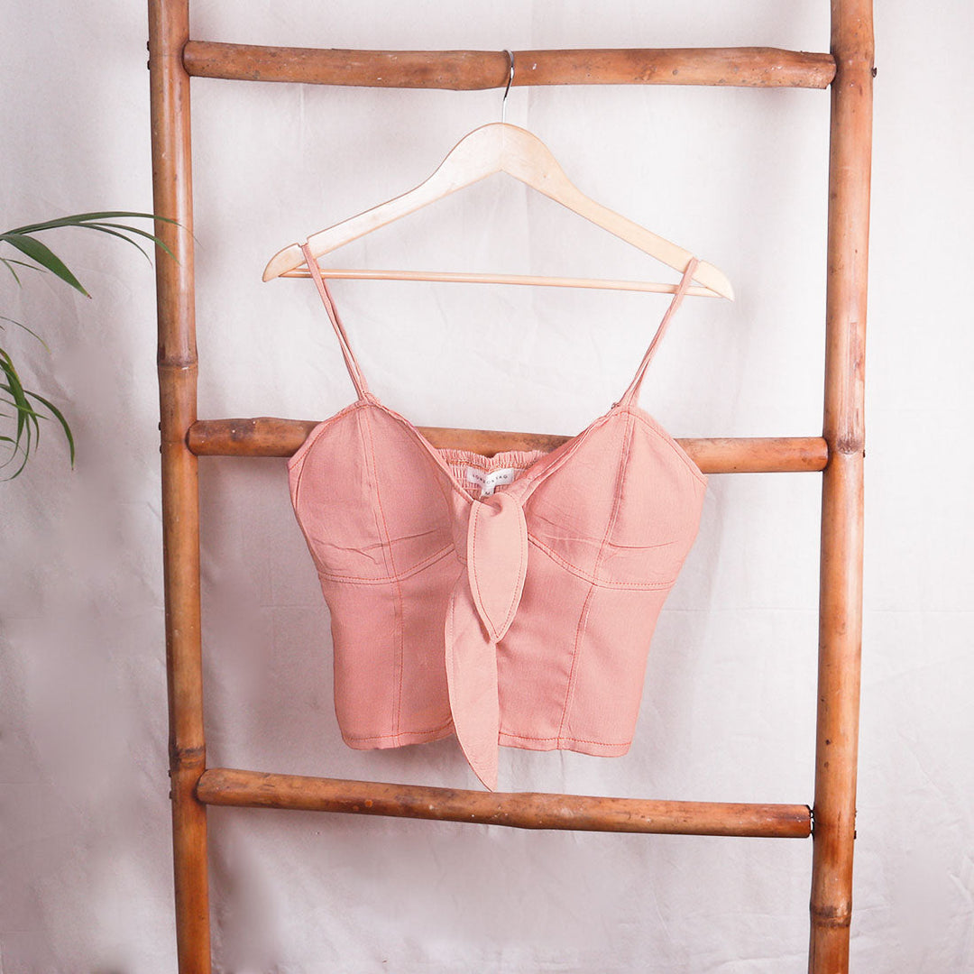 Cami Crop Top for Women - Blush