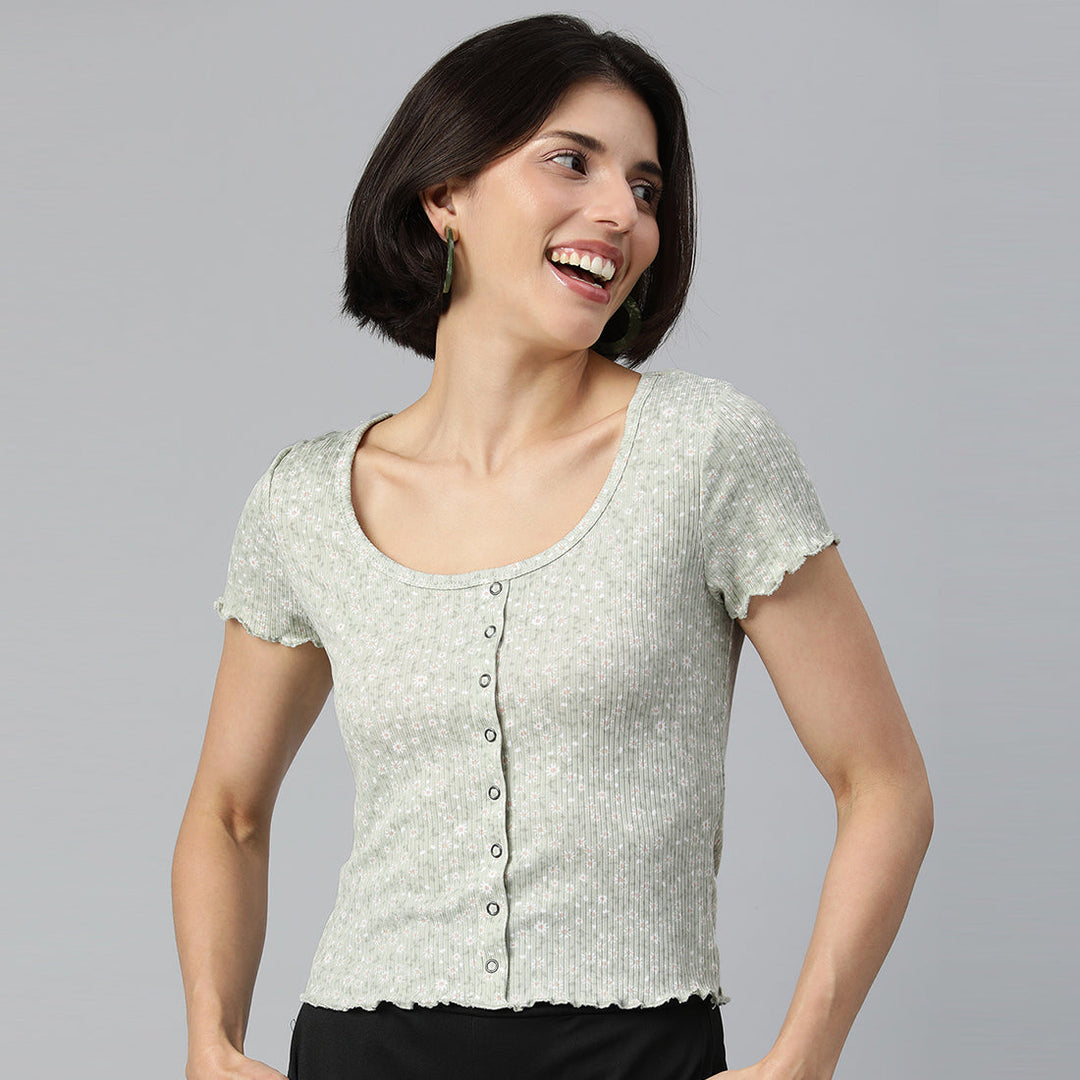 Women Casual Short Summer Top