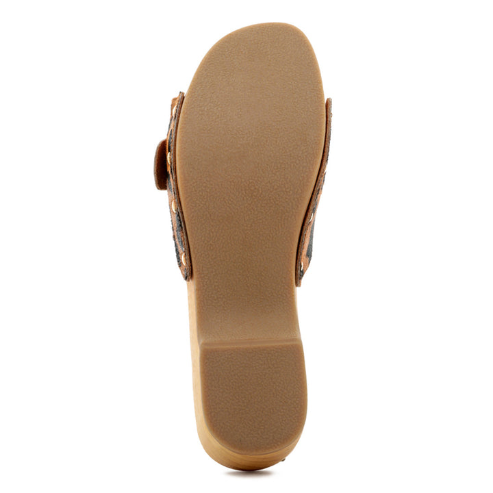 POLLY Clogs in Brown - Brown