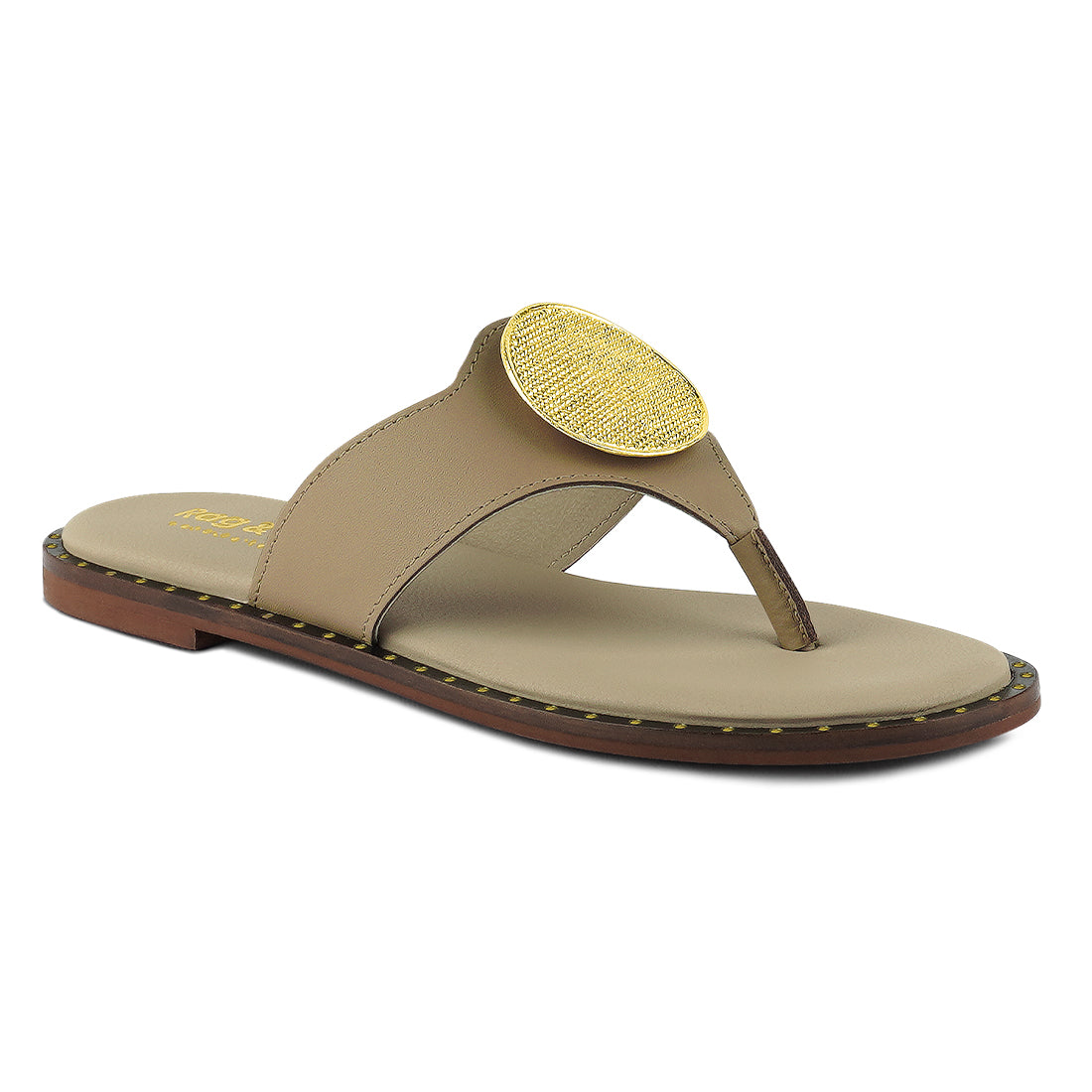 kathleen embellished slip-on thong sandals#color_beige