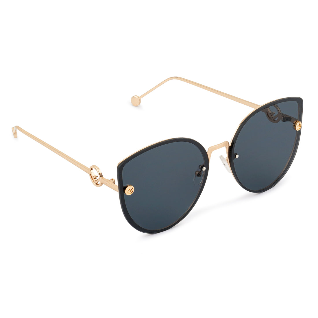 Cateye Sunglasses In Black