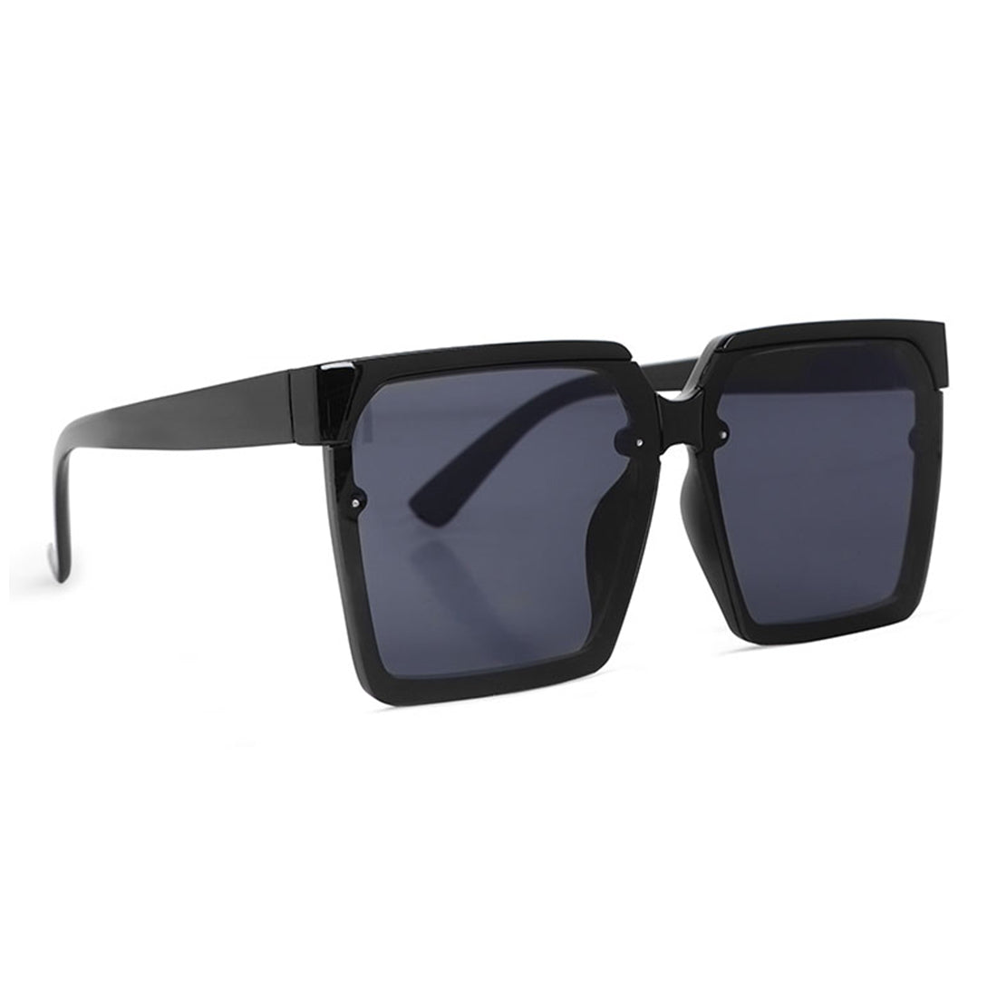 oversized square sunglasses#color_black