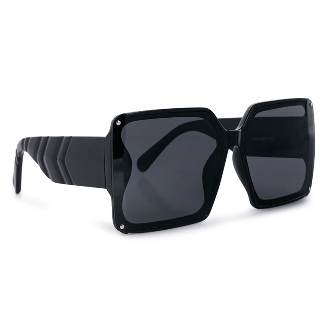 bold square sunglasses#color_black