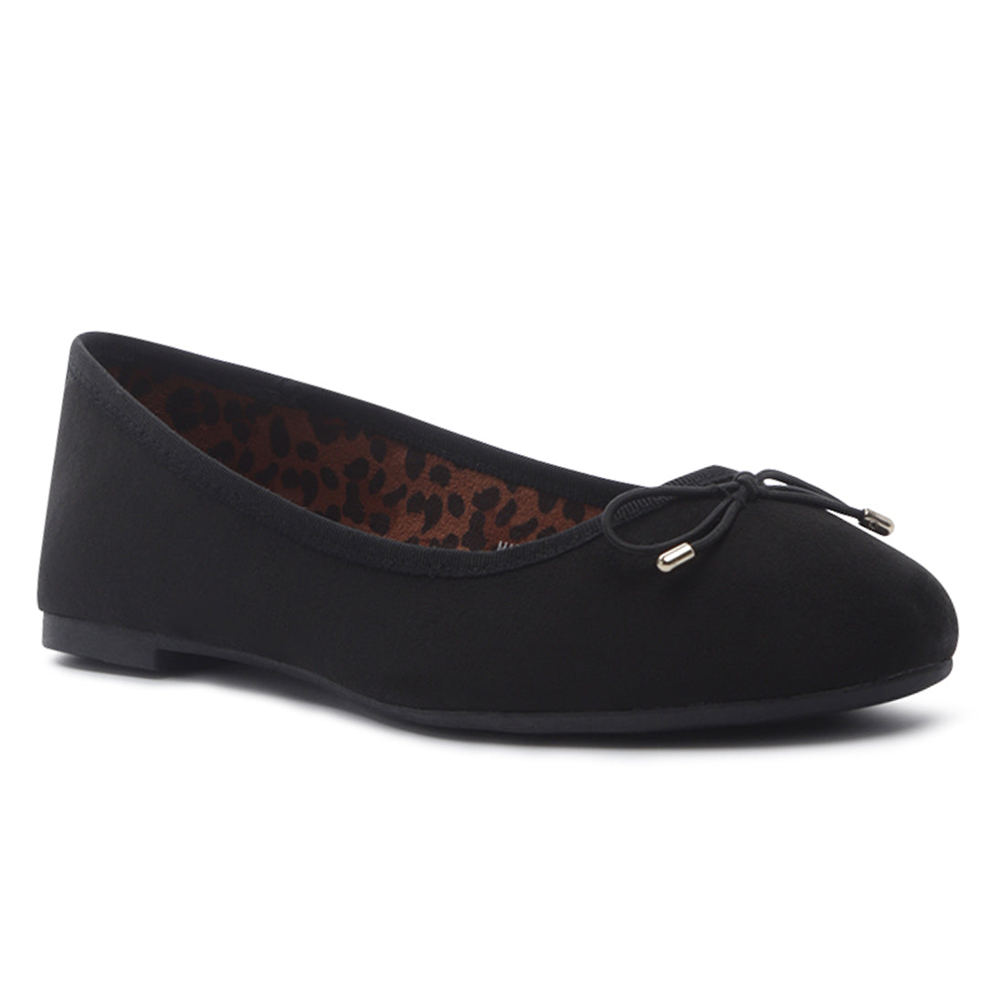 Ballerinas with Bow-Detailing - Black