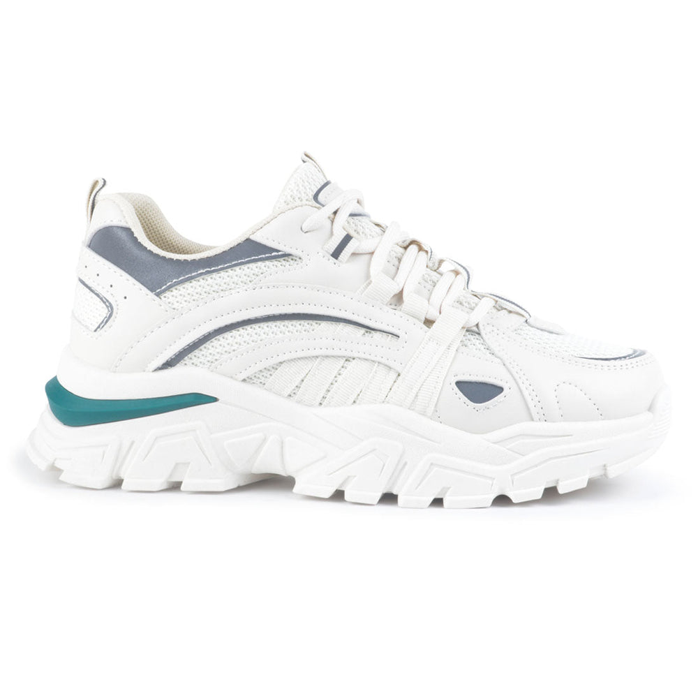 Green Grey WomenÃ¢â‚¬â„¢s Active Trainers - Grey