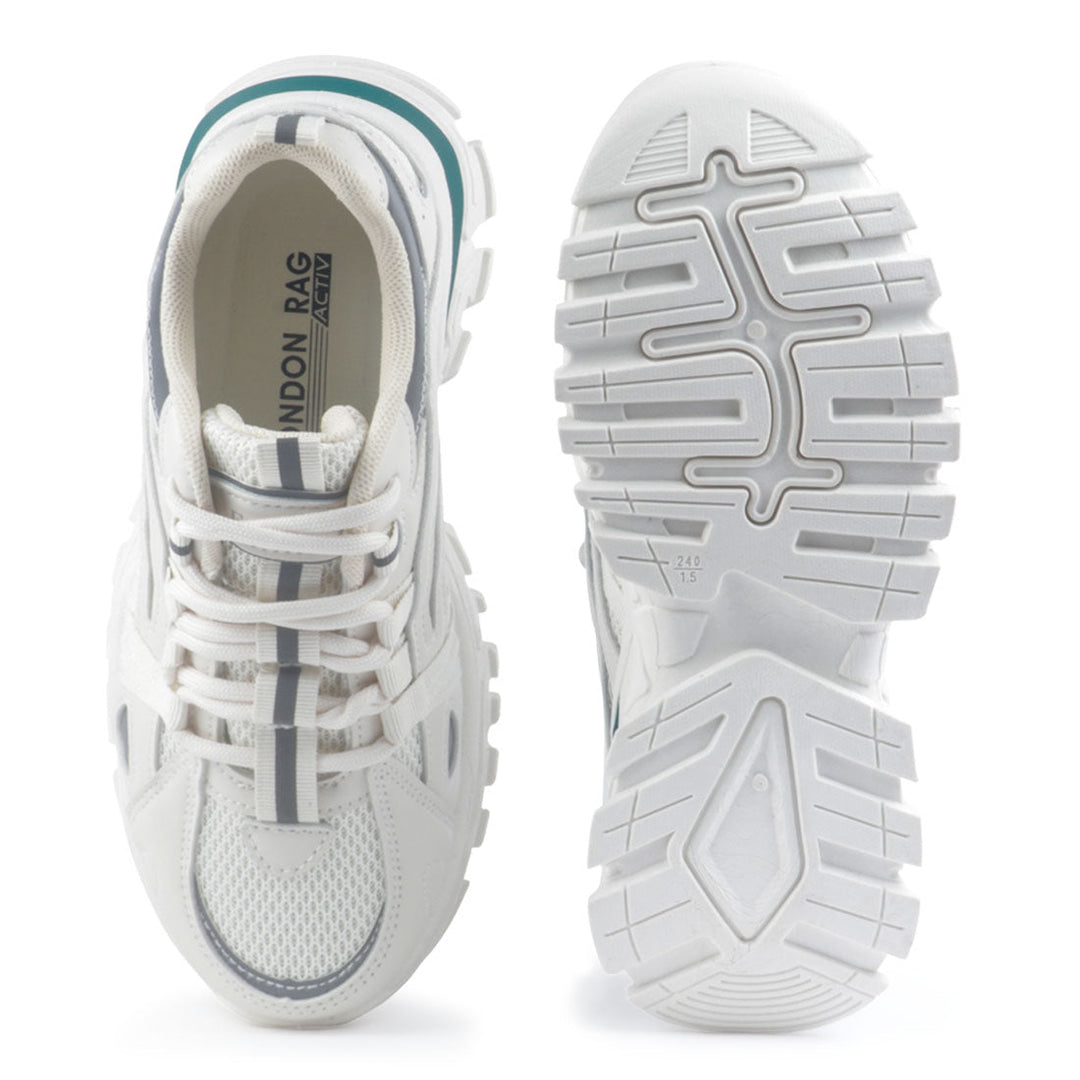 Green Grey WomenÃ¢â‚¬â„¢s Active Trainers - Grey