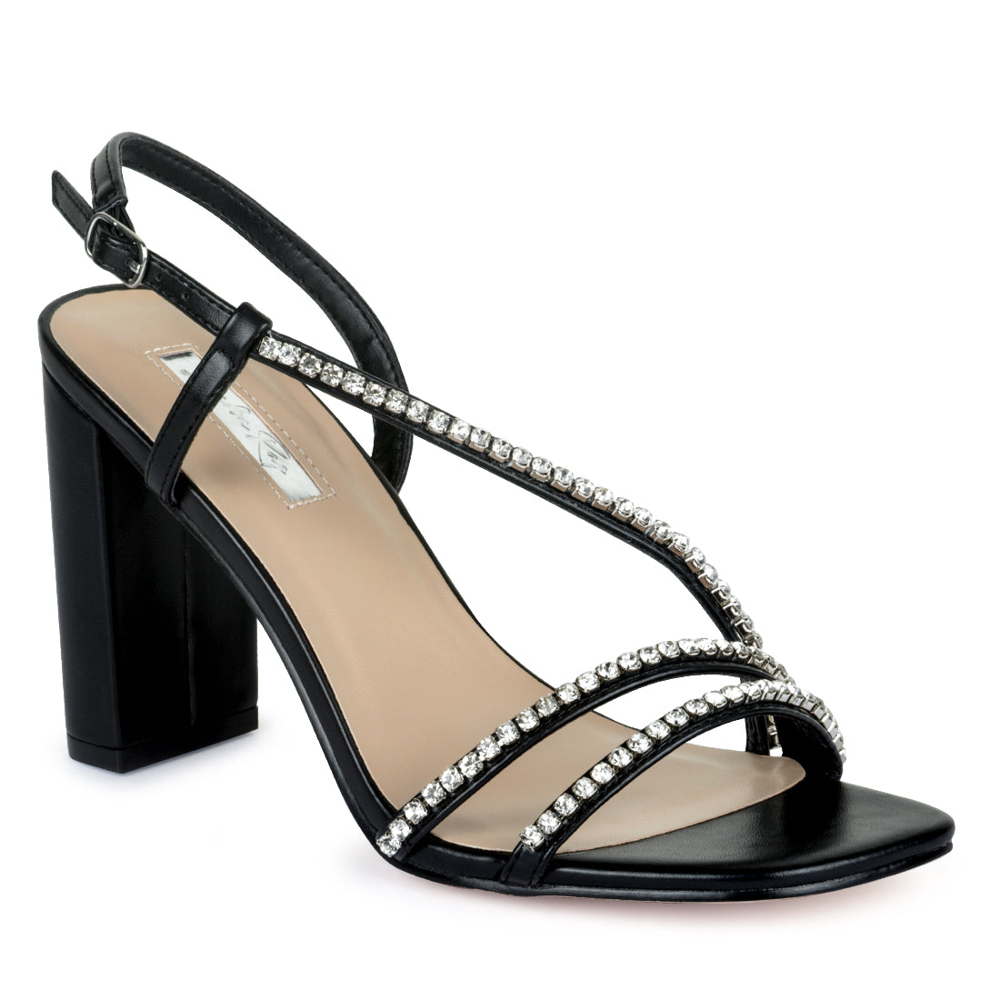 Latest Fashion Block Heel Sandals - Black