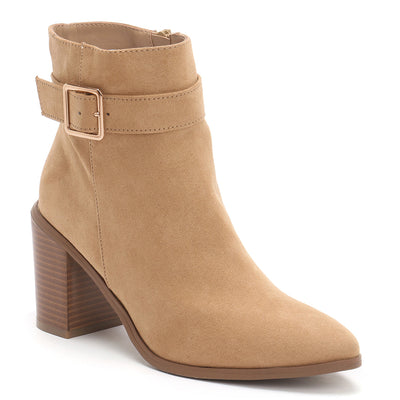 Ankle Boots In Taupe
