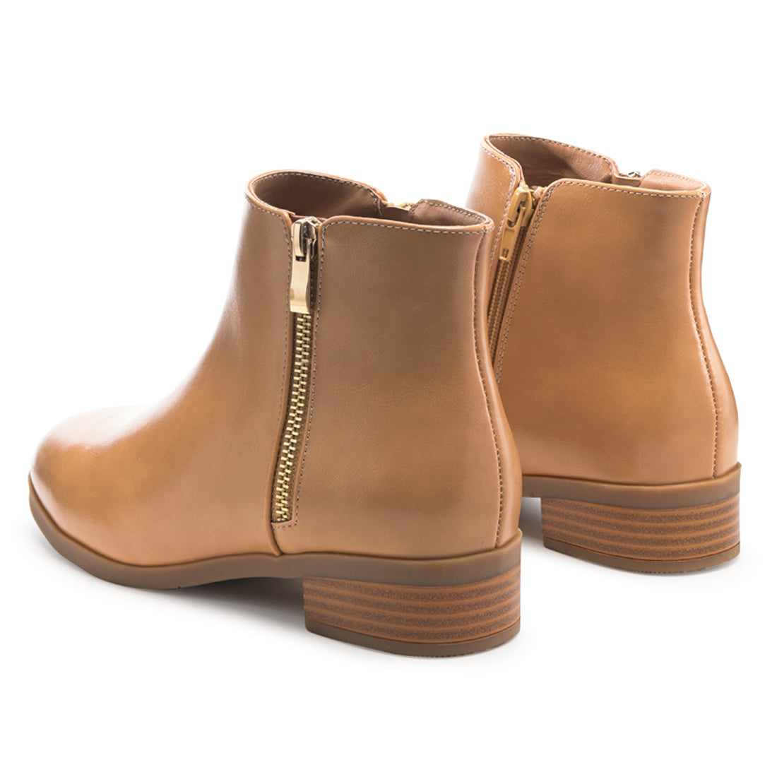 Ankle Boots in Tan