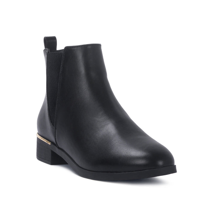 Chelsea Slip-On Ankle Boot - Black