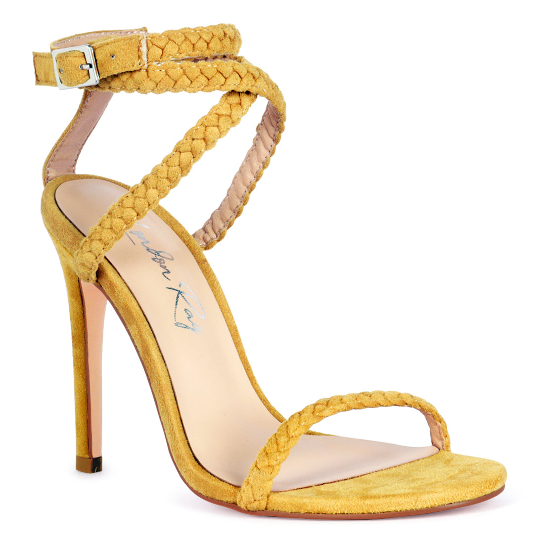 Stiletto Sling-back Sandal for women - Yellow