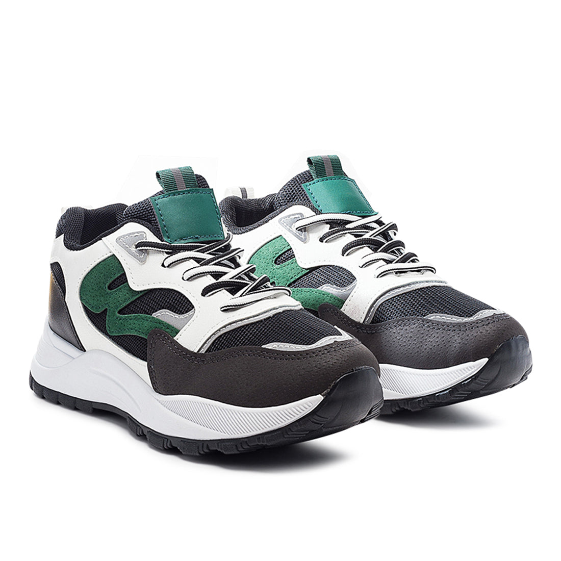High Active Running Shoes in Green - Green