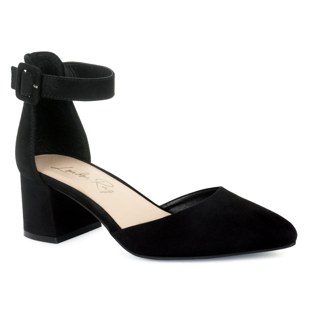 Block Heeled Women Sandal - Black