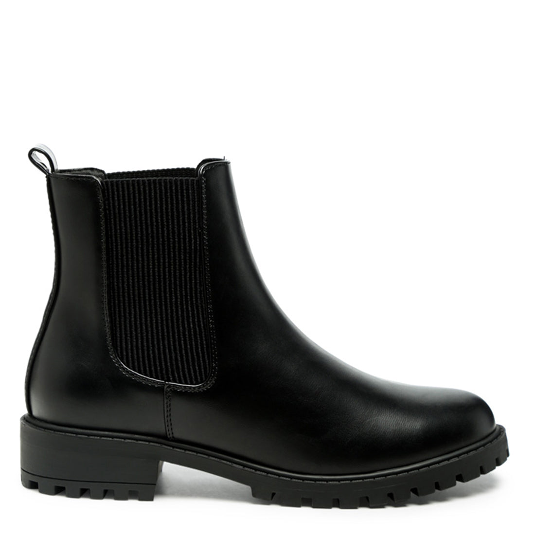 Chelsea Styled Ankle Boot in Black - UK5