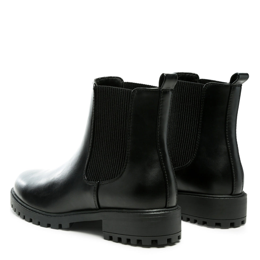Chelsea Styled Ankle Boot in Black - UK4