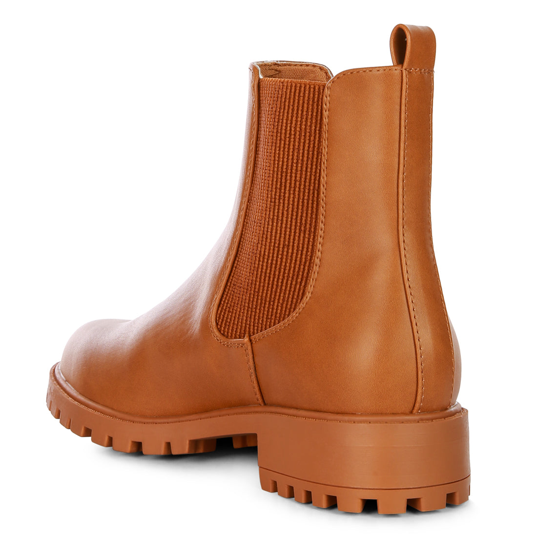 Tan Chelsea Styled Ankle Boot