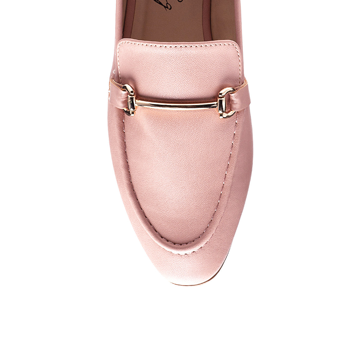 Foldable Synthetic Loafer in Pink - Pink