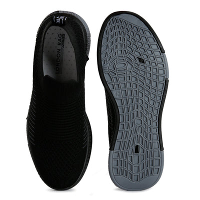 Men's Plumers Knitted Slip On Walking Shoes