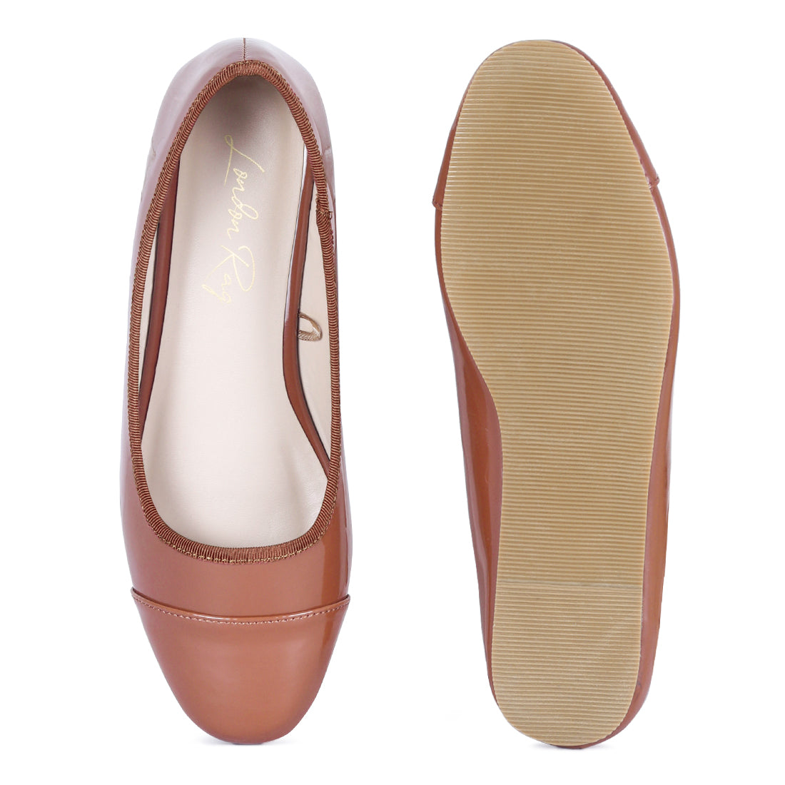 Almond Toe Ballerina Flat Shoes
