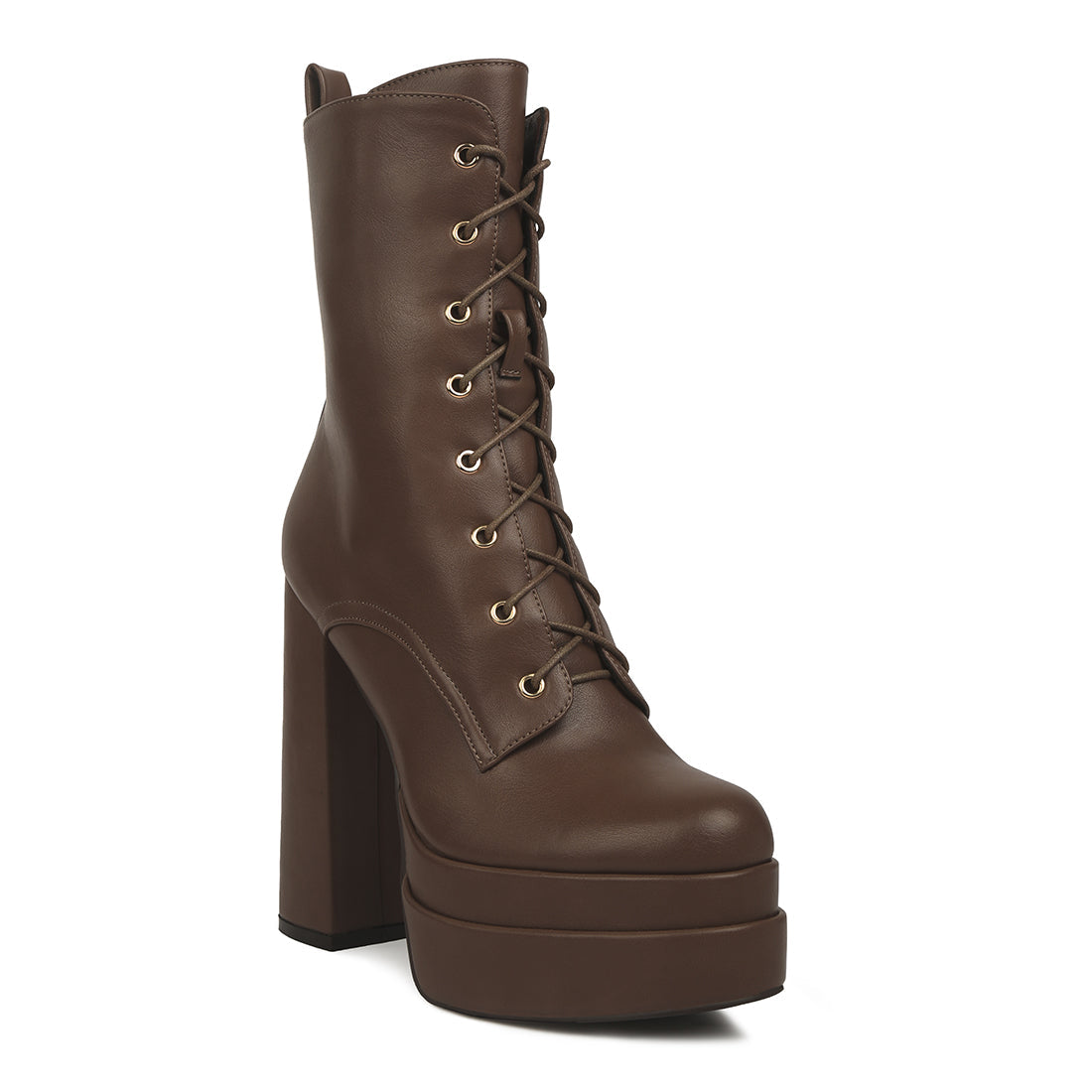 high heeled ankle boots#color_taupe
