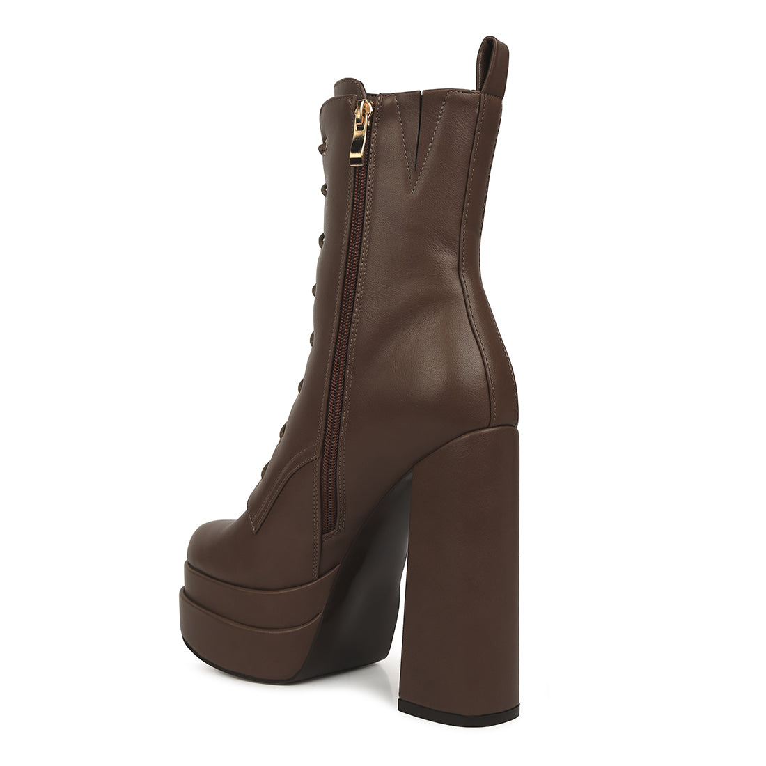 high heeled ankle boots#color_taupe