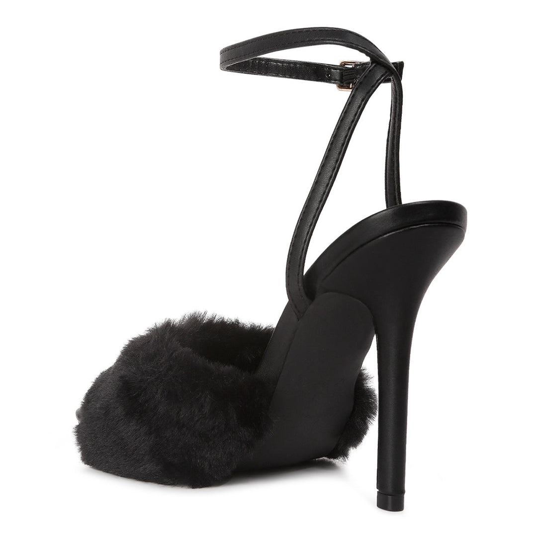 tarantino pin buckle mid heel sandals#color_black