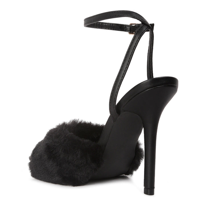 tarantino pin buckle mid heel sandals#color_black