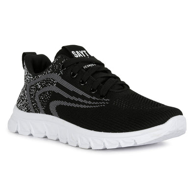 Men's Lace Up Knit Sneakers