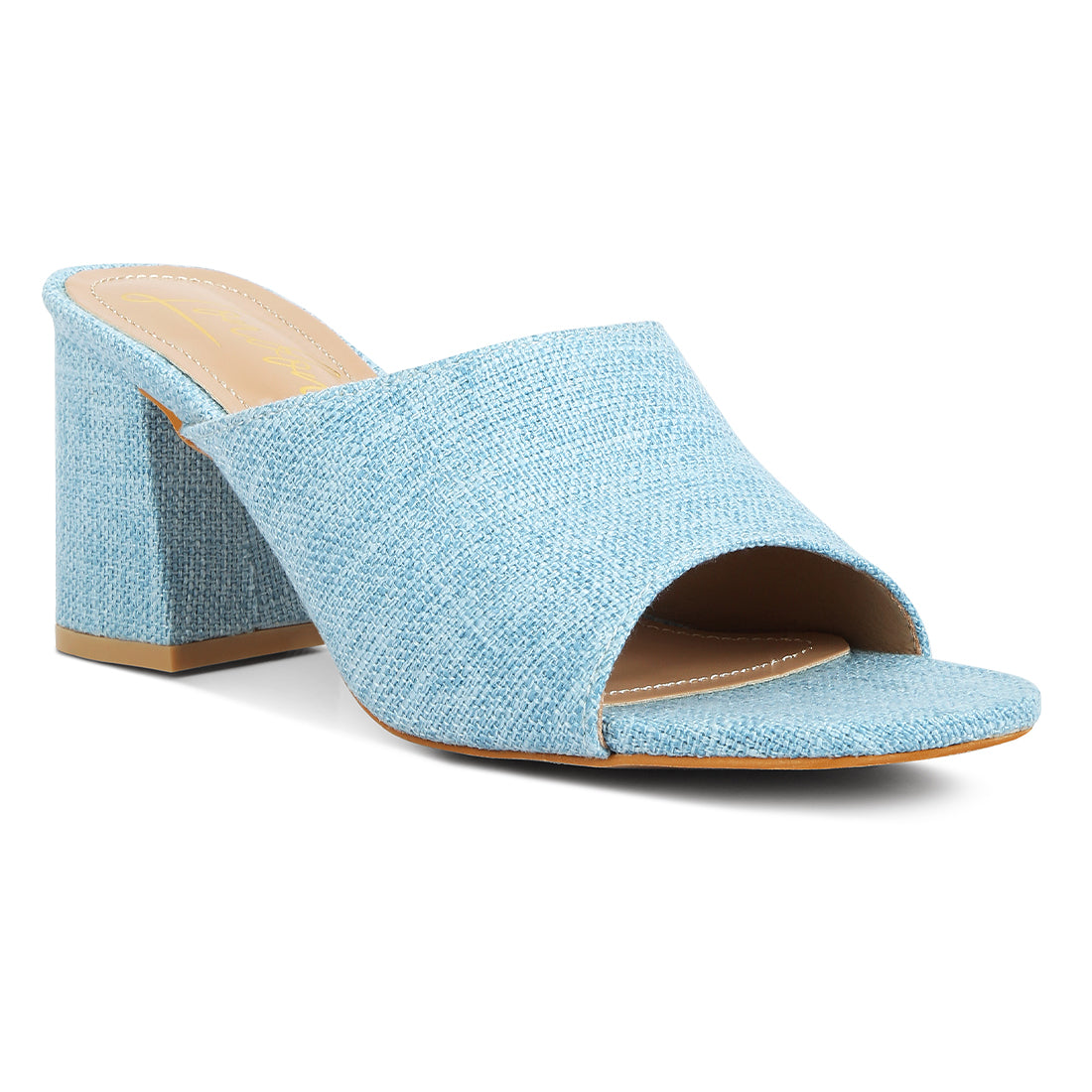 block heel slip on sandals#color_light-blue