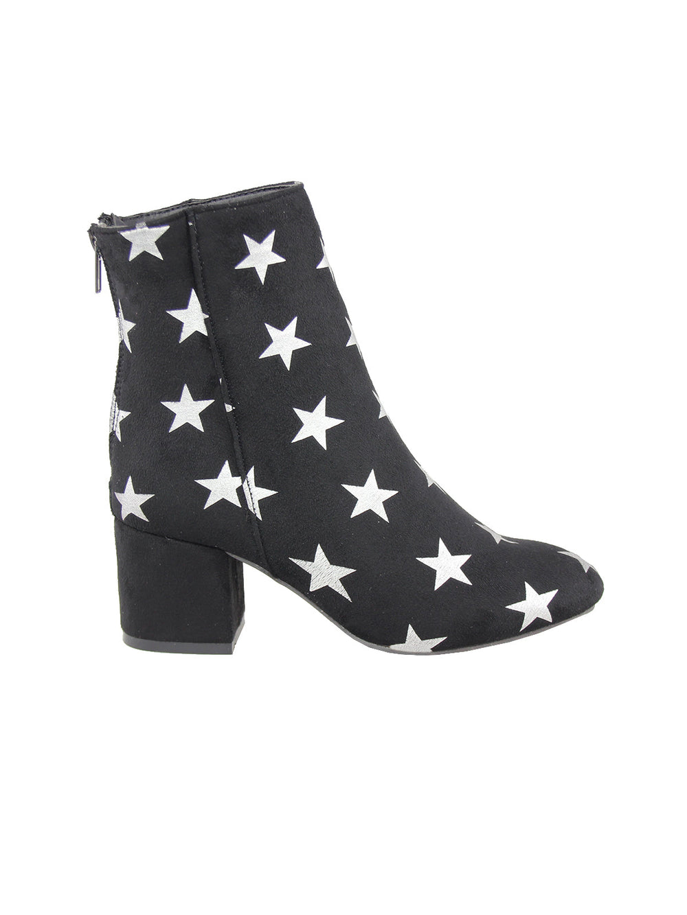 Black/Silver Boots - Black